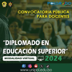 CONVOCATORIA PÚBLICA A DOCENTES “DIPLOMADO EN EDUCACIÓN SUPERIOR”