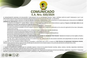 COMUNICADO E.A NRO 020/2024