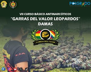 VII CURSO BÁSICO ANTINARCÓTICOS “GARRAS DEL VALOR LEOPARDOS – DAMAS”